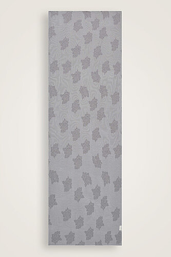 Rose Jacquard Gray Supreme Shawl - 2