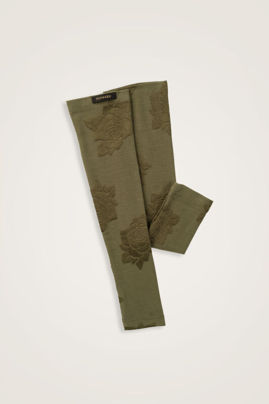 Rose Jacquard Khaki Supreme Arm Sleeve - 1