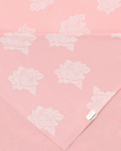 Rose Jacquard Light Pink Supreme Shawl - 4