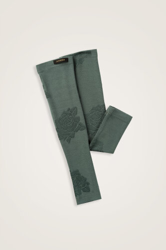 Rose Jacquard Petroleum Supreme Arm Sleeve - Imannoor