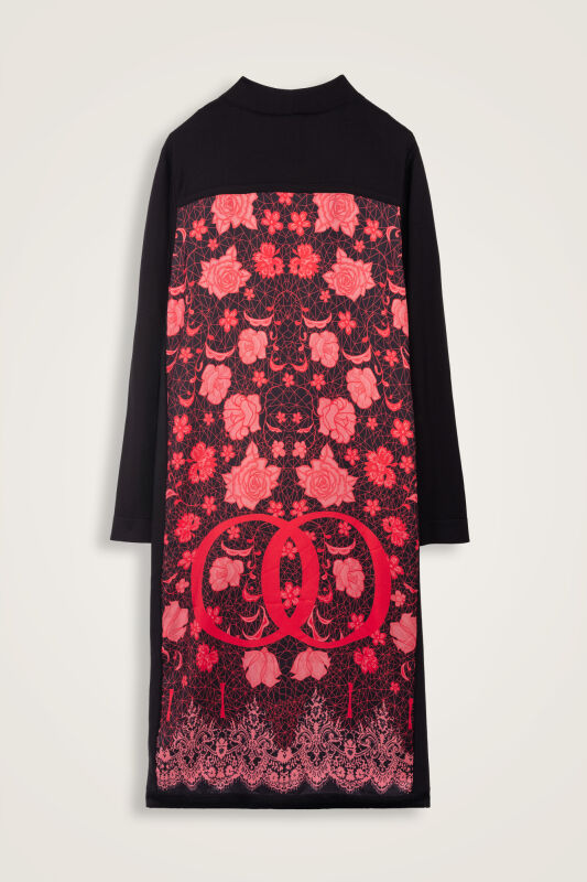 Rose Lace Pomegranate Flower Knitwear Cardigan - 4