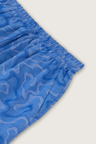 Saks Keten Jakar Pantolon - 5