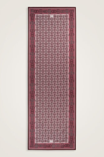 Sarma Noor Mercan Pamuk Floş Şal 70x210 