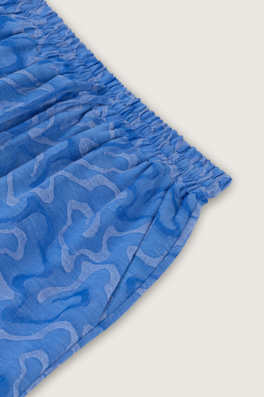 Saxon Linen Jacquard Trousers - 5