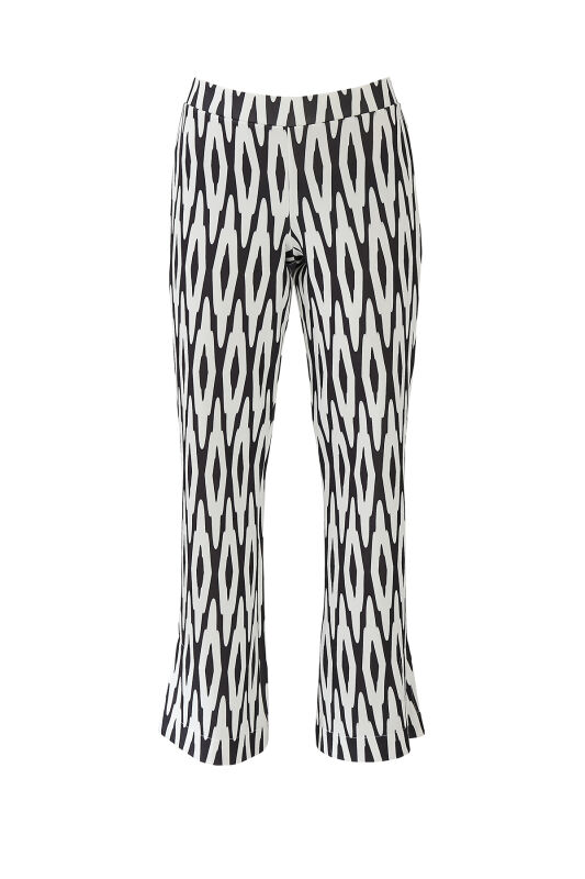 Scuba Siyah-Beyaz Pantolon - 1