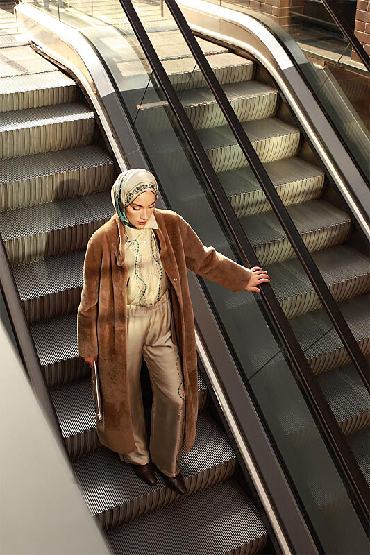 Şehrâzâd Karamel Palto - 3