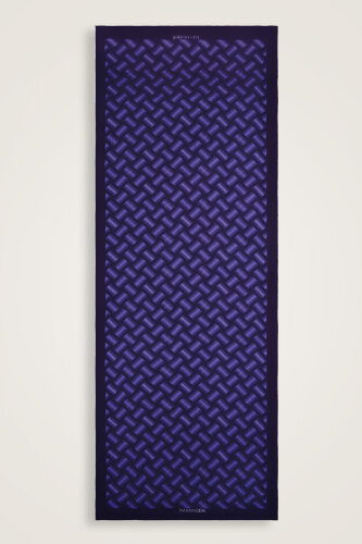 Sepet Noor Mor Parlak Floş Viskon Şal 70x210 - Imannoor (2)