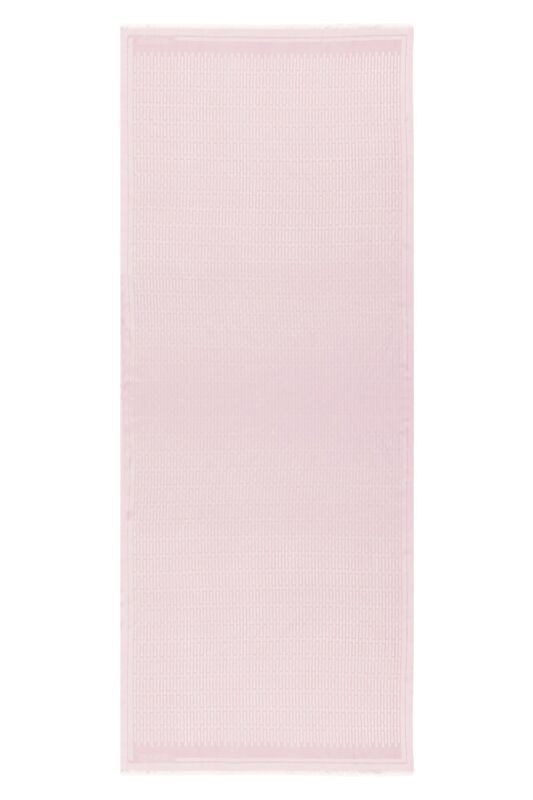 Shuttle Cotton Silk Shawl Pink - 1