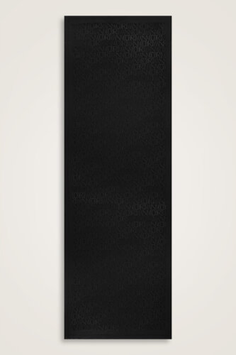 Signature I Black Jacquard Shawl - 2