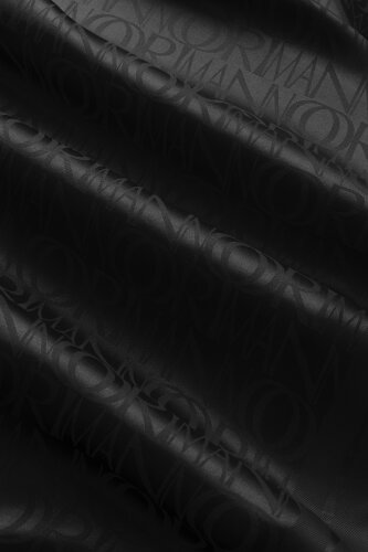 Signature I Black Jacquard Shawl - 3