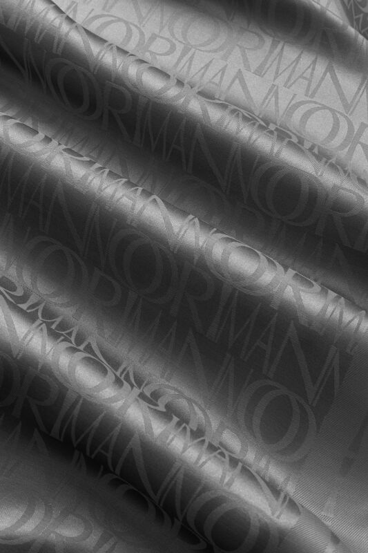 Signature I Gray Jacquard Shawl - 4