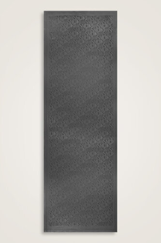 Signature I Gray Jacquard Shawl - 2
