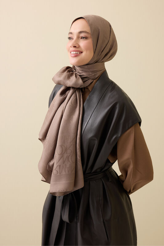 Signature I Mink Jacquard Shawl - 5