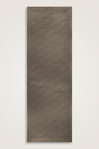 Signature I Mink Jacquard Shawl - 2