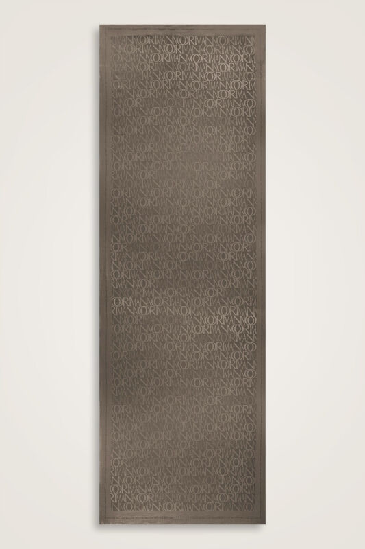 Signature I Mink Jacquard Shawl - 2