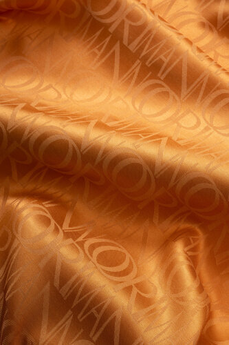 Signature I Saffron Jacquard Shawl - 4
