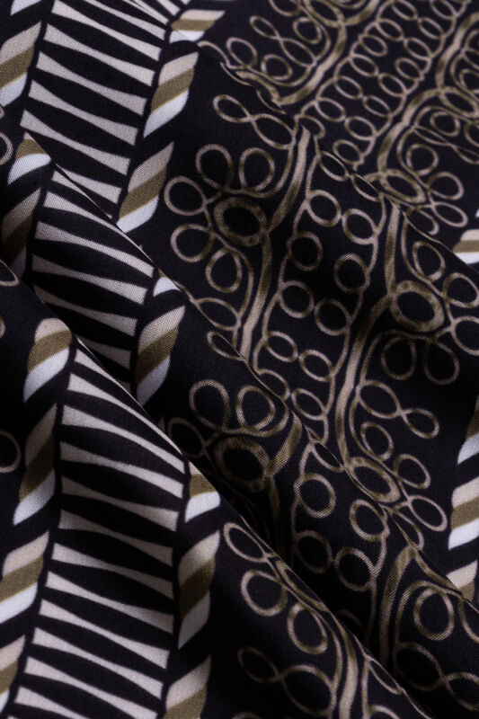 Sırma Haki Floş Viskon Şal 72x212 - 4