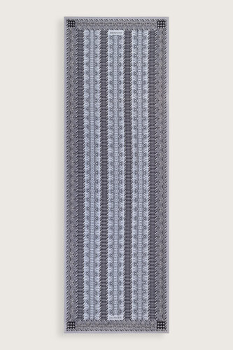 Sırma Koyu Gri Floş Viskon Şal 72x212 - Imannoor (2)