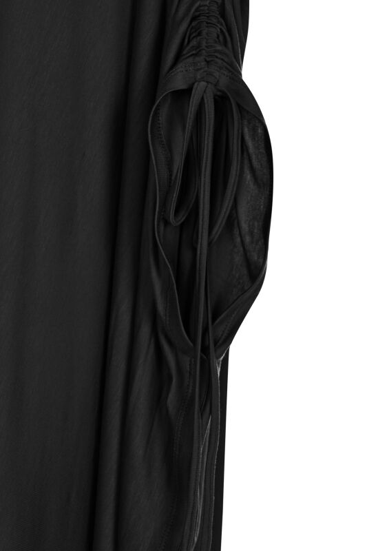 Siyah Penye Abaya - 2