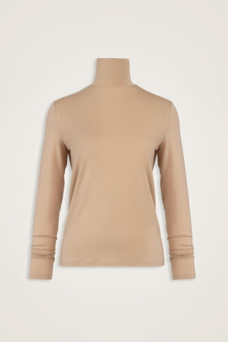 Solid Color Dark Black Supreme Blouse 