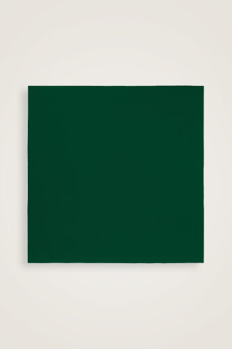 Solid Color Khaki-Emerald Double-Sided Silk Scarf - Imannoor (1)