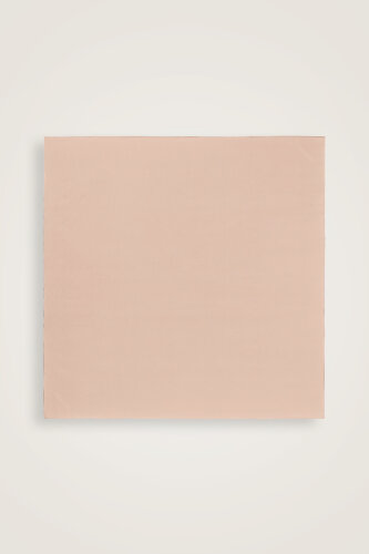 Solid Color Light Powder-Dark Powder Double-Sided Silk Scarf - 3