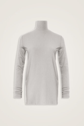 Solid Color Light Stone Supreme Blouse 