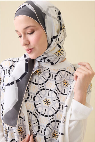 Starry Night White Sleeveless Knit Blouse - 1