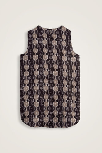 Stepup Black-Gray Silk Undershirt - Imannoor (4)