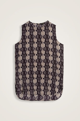 Stepup Black-Gray Silk Undershirt - Imannoor (1)