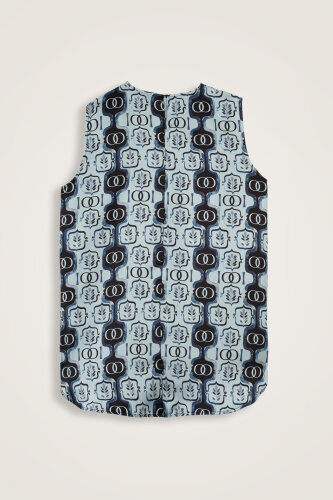 Stepup Blue Silk Undershirt - 2