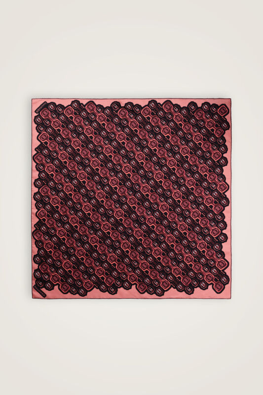 Stepup Burgundy Silk Scarf - 2