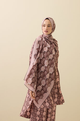 Stepup Powder Silk Dress Shawl - 3