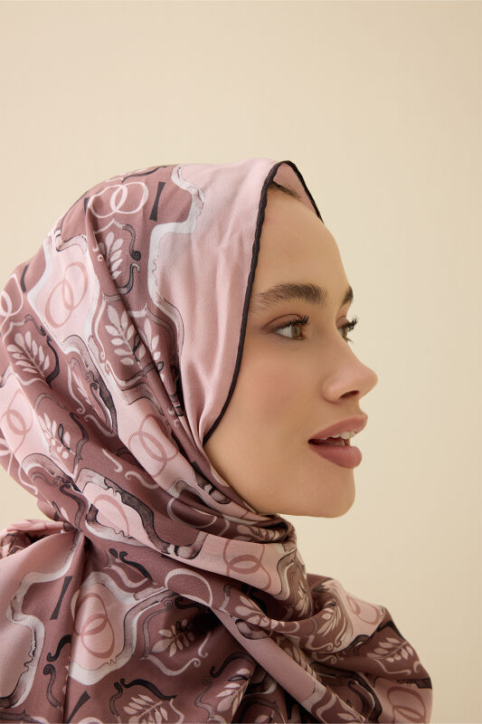 Stepup Powder Silk Dress Shawl - 5