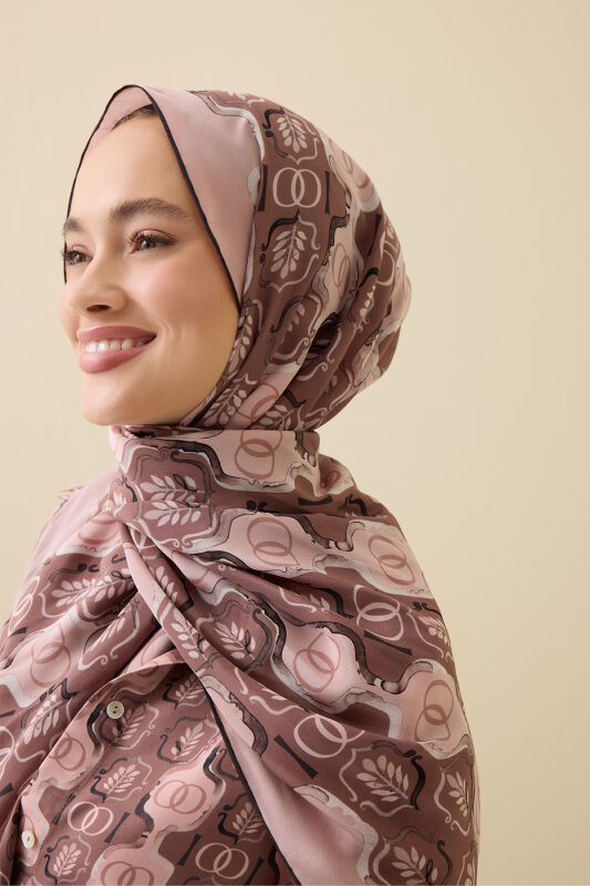 Stepup Powder Silk Dress Shawl - 1