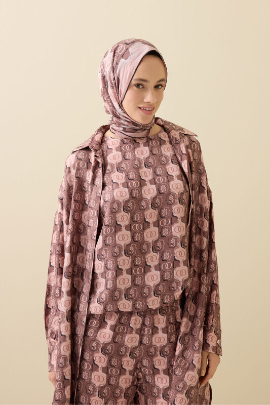 Stepup Powder Silk Long Shirt - 5