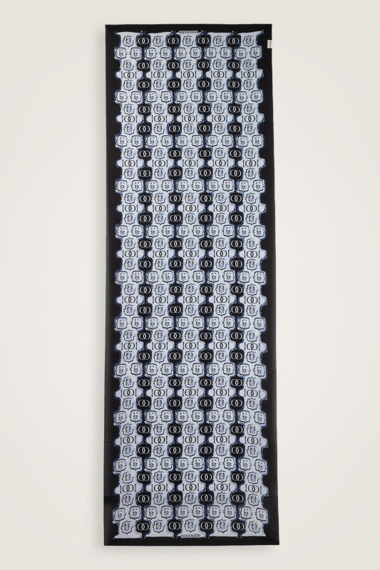 Stepup Silk Blue Pajama Shawl - 2