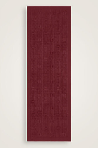 Stone Wall Logo Cherry Jacquard Silk Scarf - Imannoor (1)