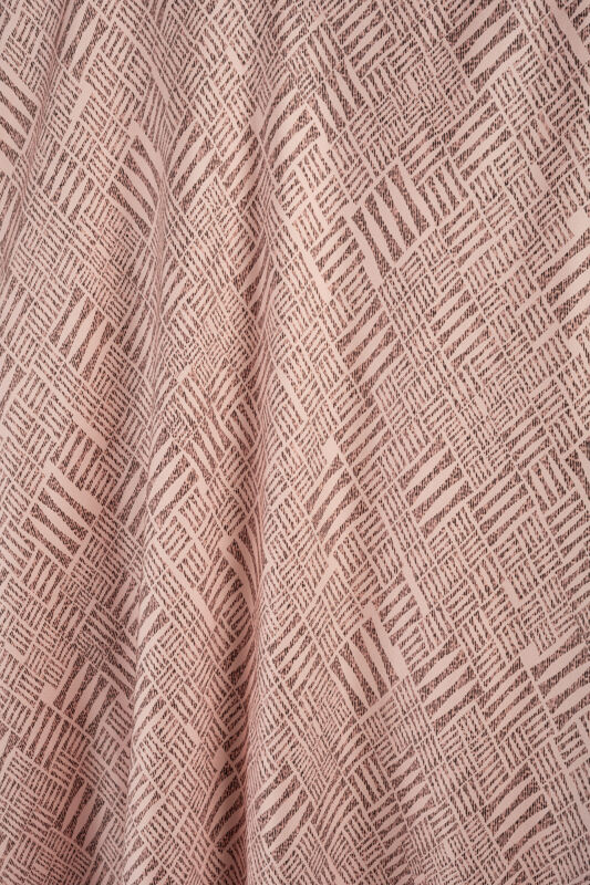 Stone Wall Powder Twill Silk Bias Skirt - 2