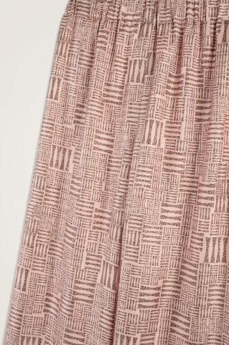 Stone Wall Powder Twill Silk Trousers - 2