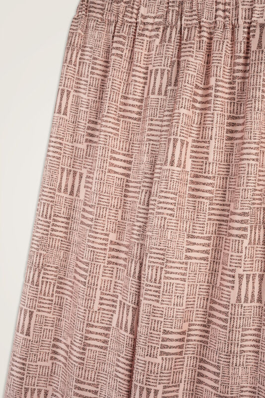 Stone Wall Powder Twill Silk Trousers - 2