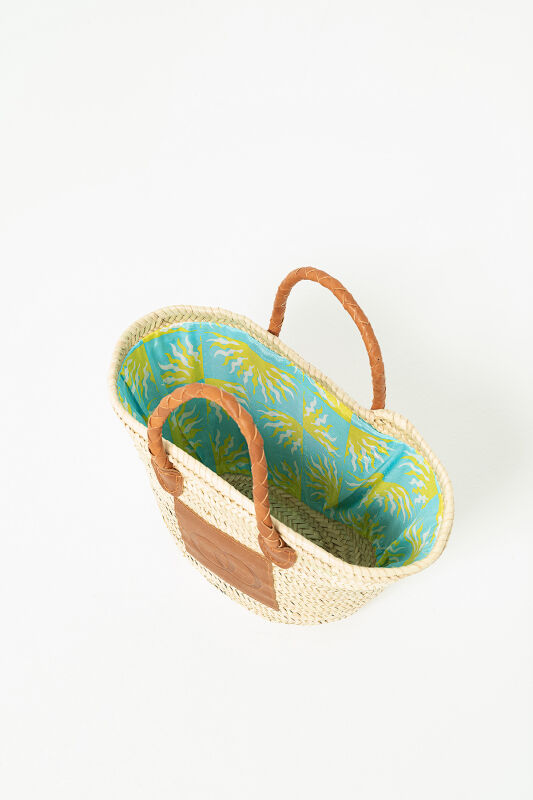 Straw Green Sun Bag - 4