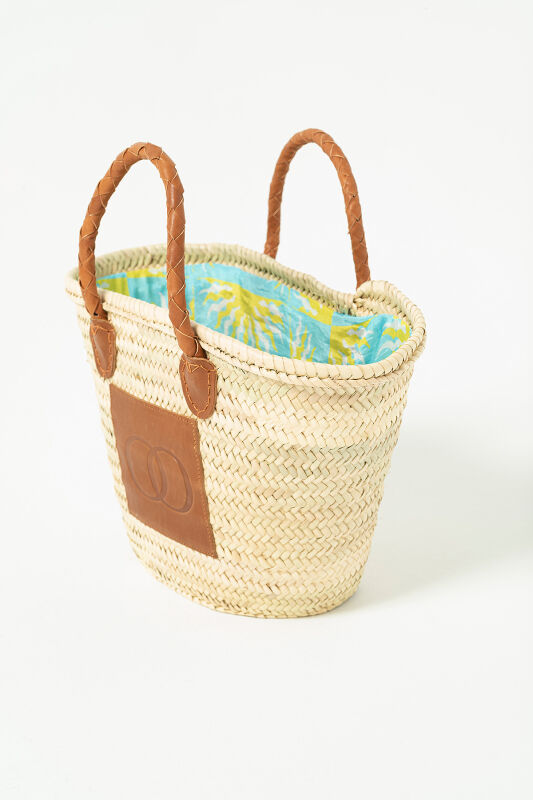 Straw Green Sun Bag - 1