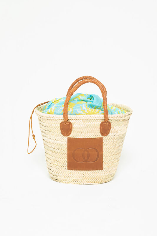 Straw Green Sun Bag - 2