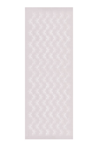 Sunrise Cream Shiny Jacquard Shawl 