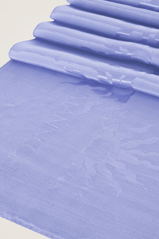 Sunrise Lavender Shimmer Jacquard Shawl - 2