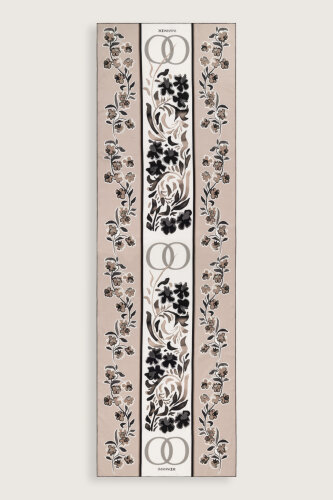 Swing Powder Silk Shawl - 2