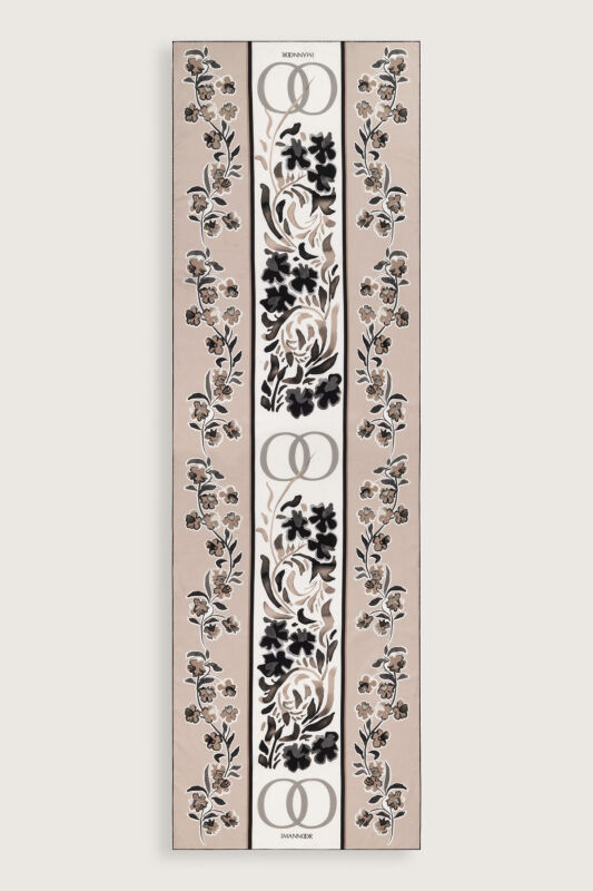 Swing Powder Silk Shawl - 2