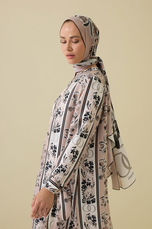 Swing Powder Silk Shawl - 1