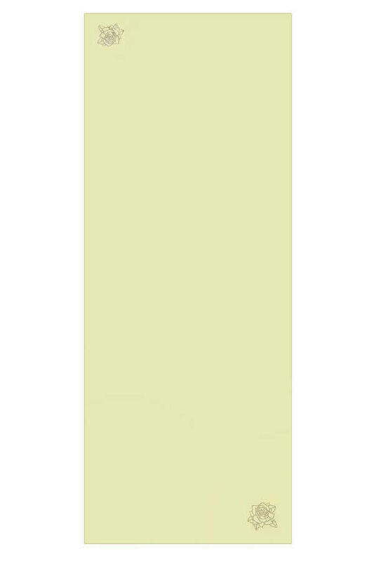 Taşlı Abiye Açık Sarı İpek Şal 68x200 - 1